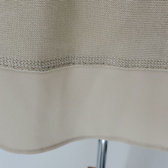 Van Heusen knit tunic,  Beige, medium. - Picture 3 of 9